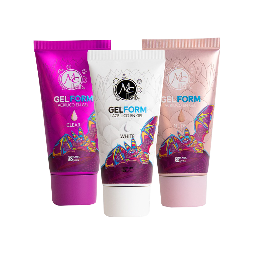 Acrílico en gel form