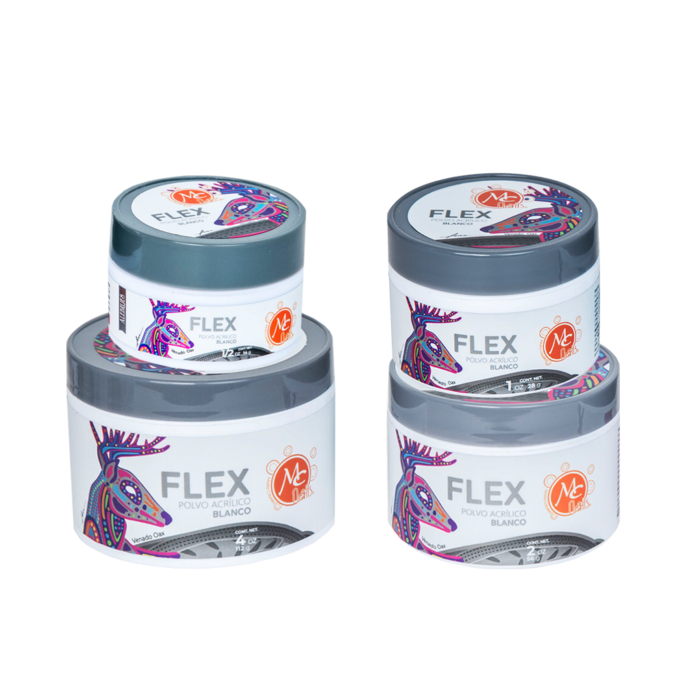Polvo Acrilico FLEX Blanco