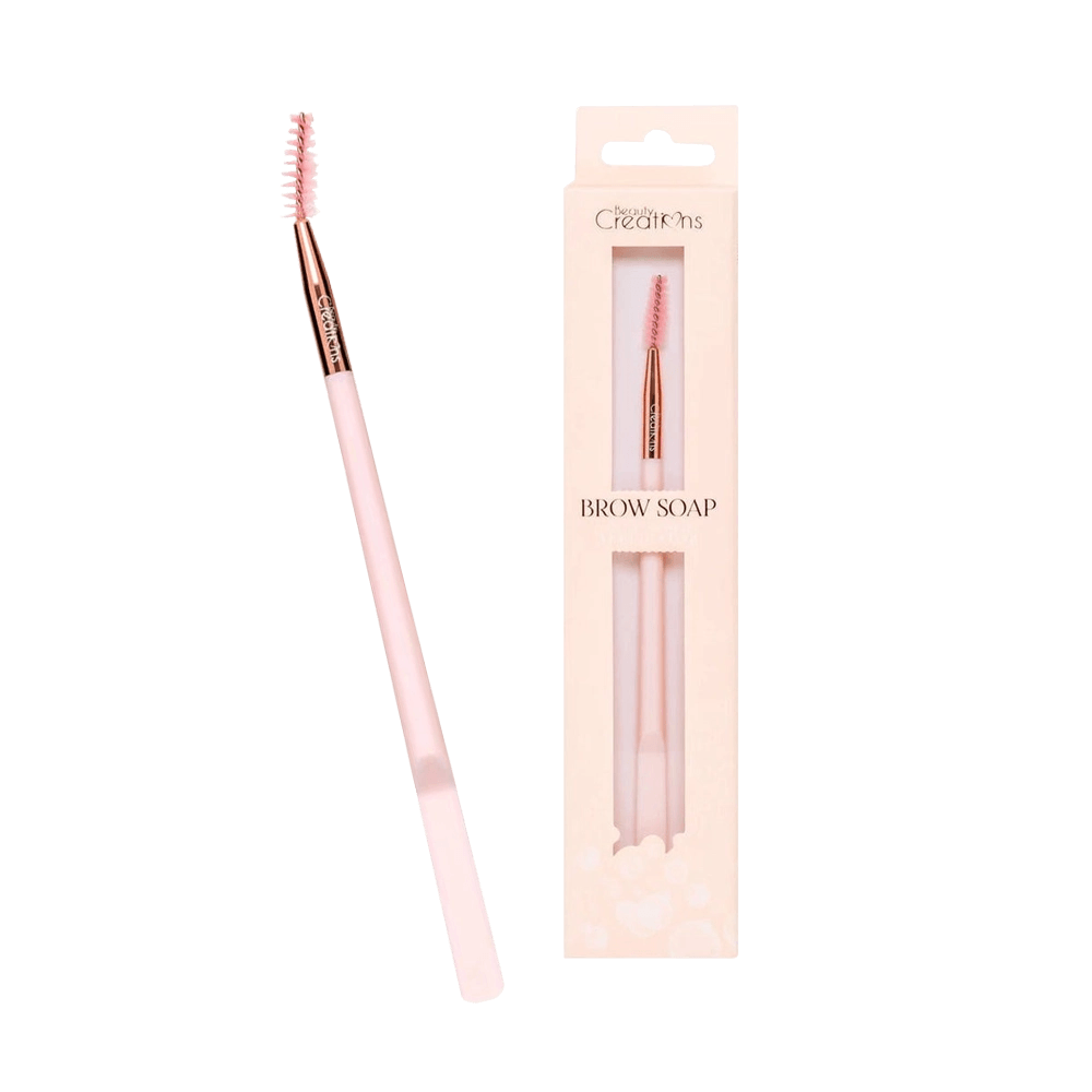 Brocha doble para jabón de Cejas