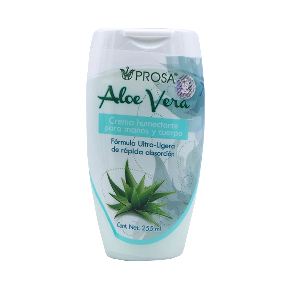 Crema Humectante de Aloe Vera Y Sábila 225ml