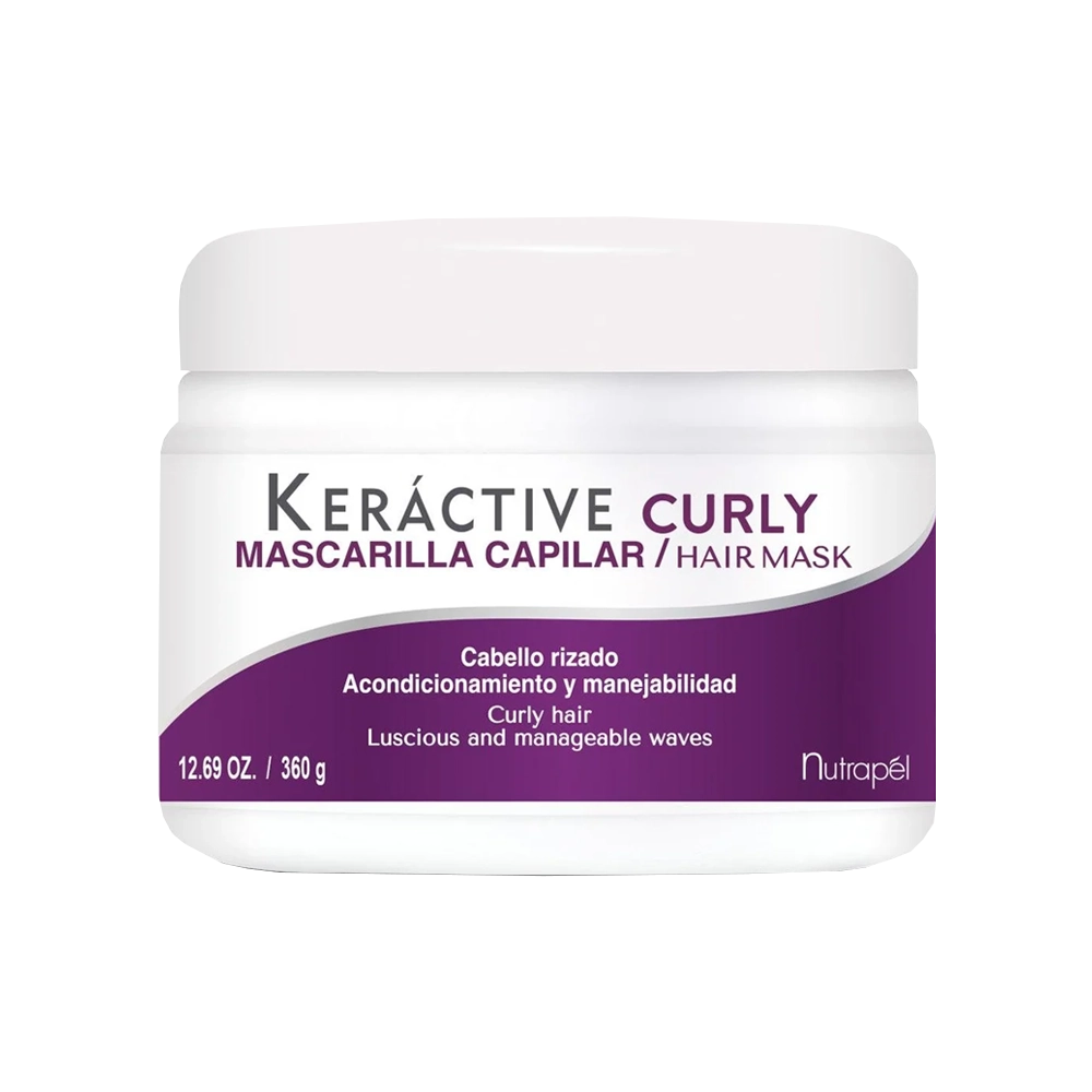 Mascarilla para Cabello Rizado Keractive Curly 360g - TKC30