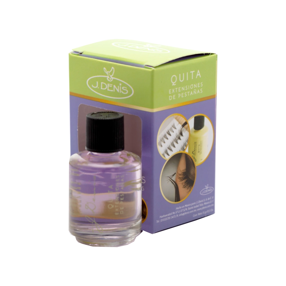 Quita pestañas liquido pestañas en grupo