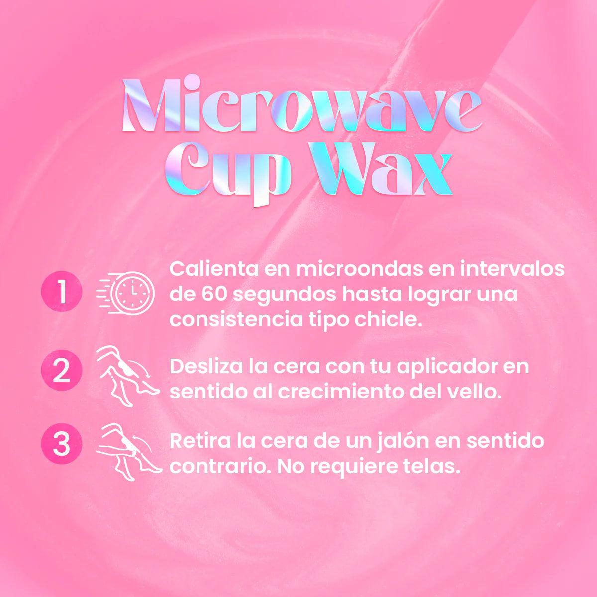Cera Dura Waxy para Microondas 100g