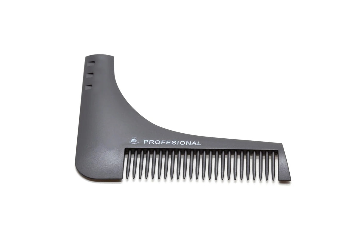 Lobo Peine Delineador para Barba de Plástico 11 × 9 cm – foto 2