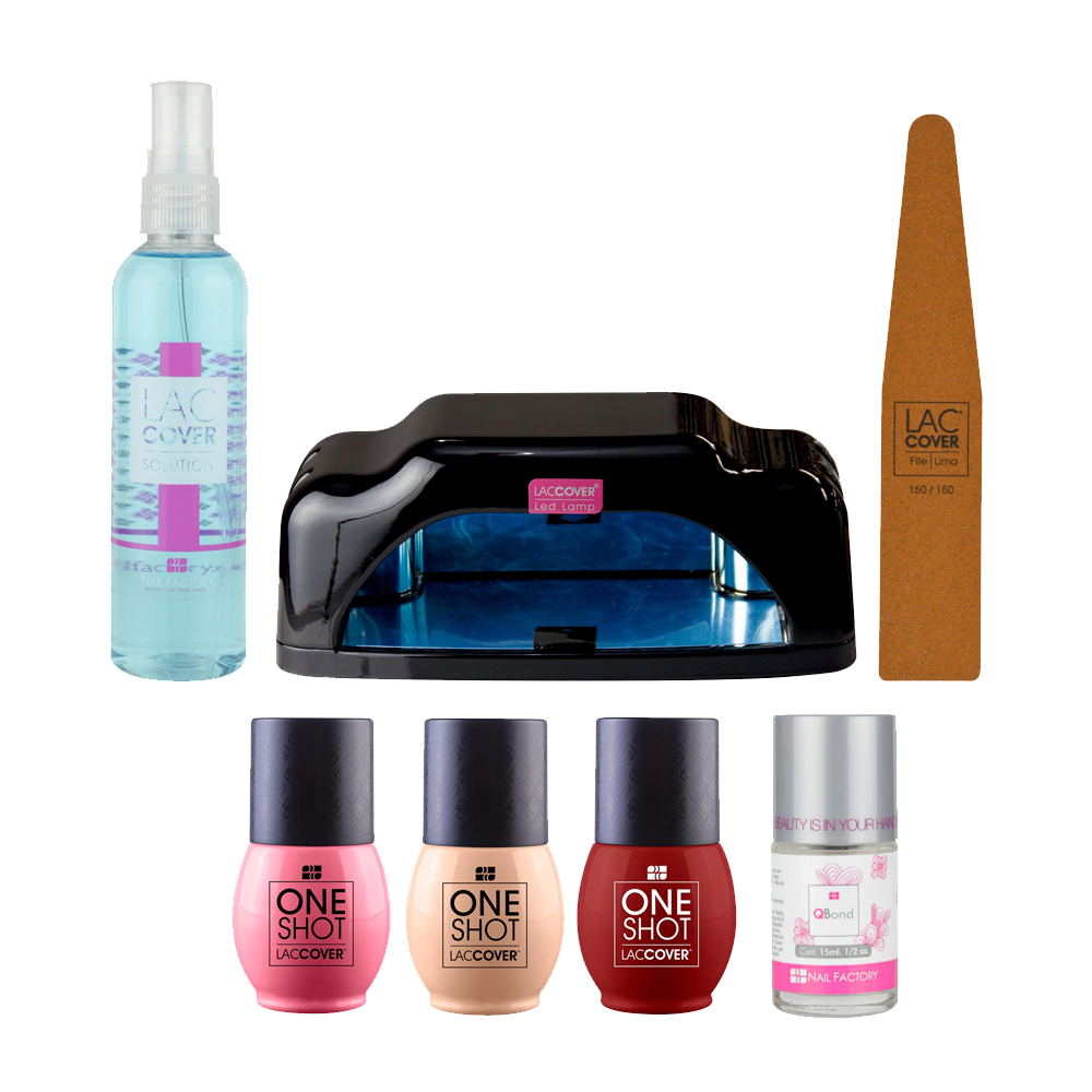 Kit para Uñas Gel Semipermanente Start In One Shot