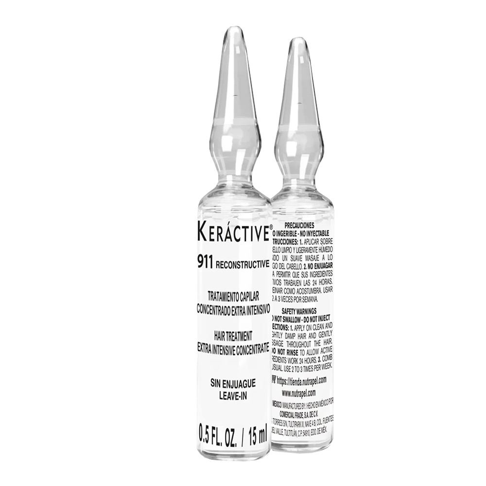 Ampolleta Keractive 911 Reparación Intensiva 15 ml.