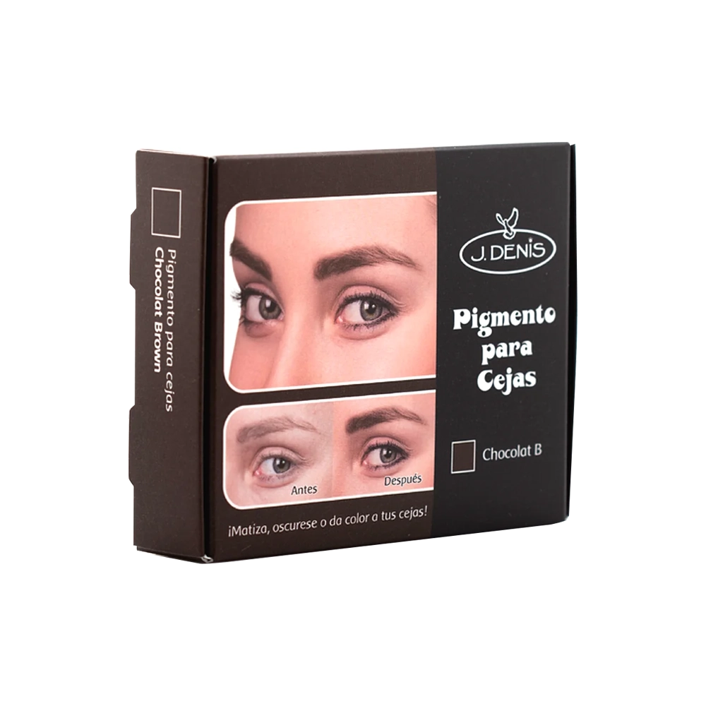 J. Denis Kit de Pigmento para Cejas – Chocolate