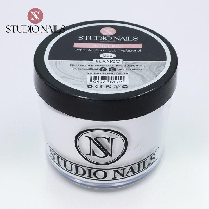 Polvo Acrílico Blanco para Uñas