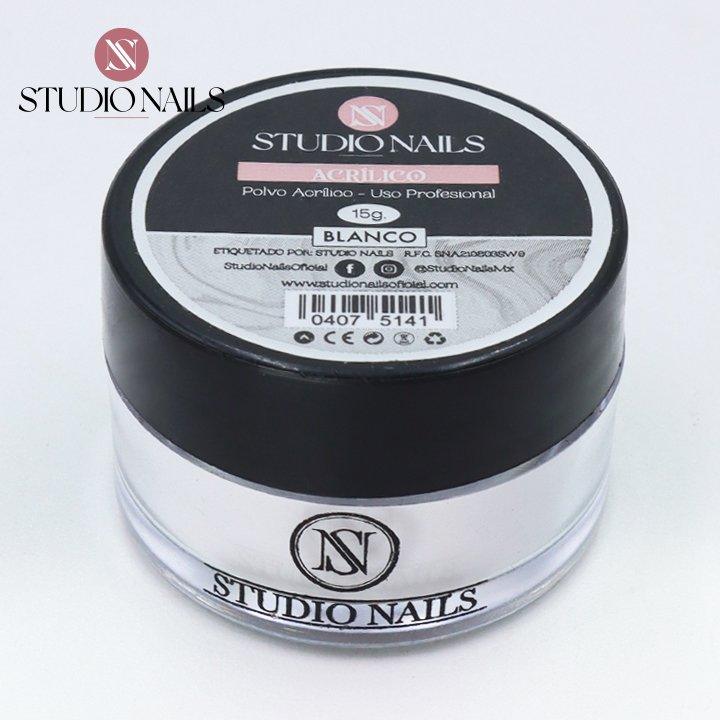 Polvo Acrílico Blanco para Uñas