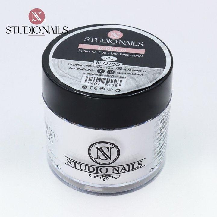 Polvo Acrílico Blanco para Uñas