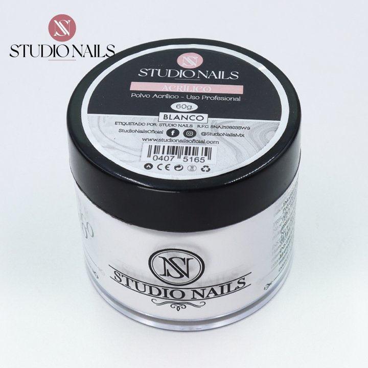 Polvo Acrílico Blanco para Uñas