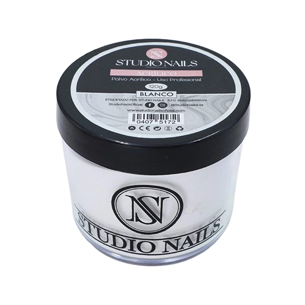 Polvo Acrílico Transparente para Uñas