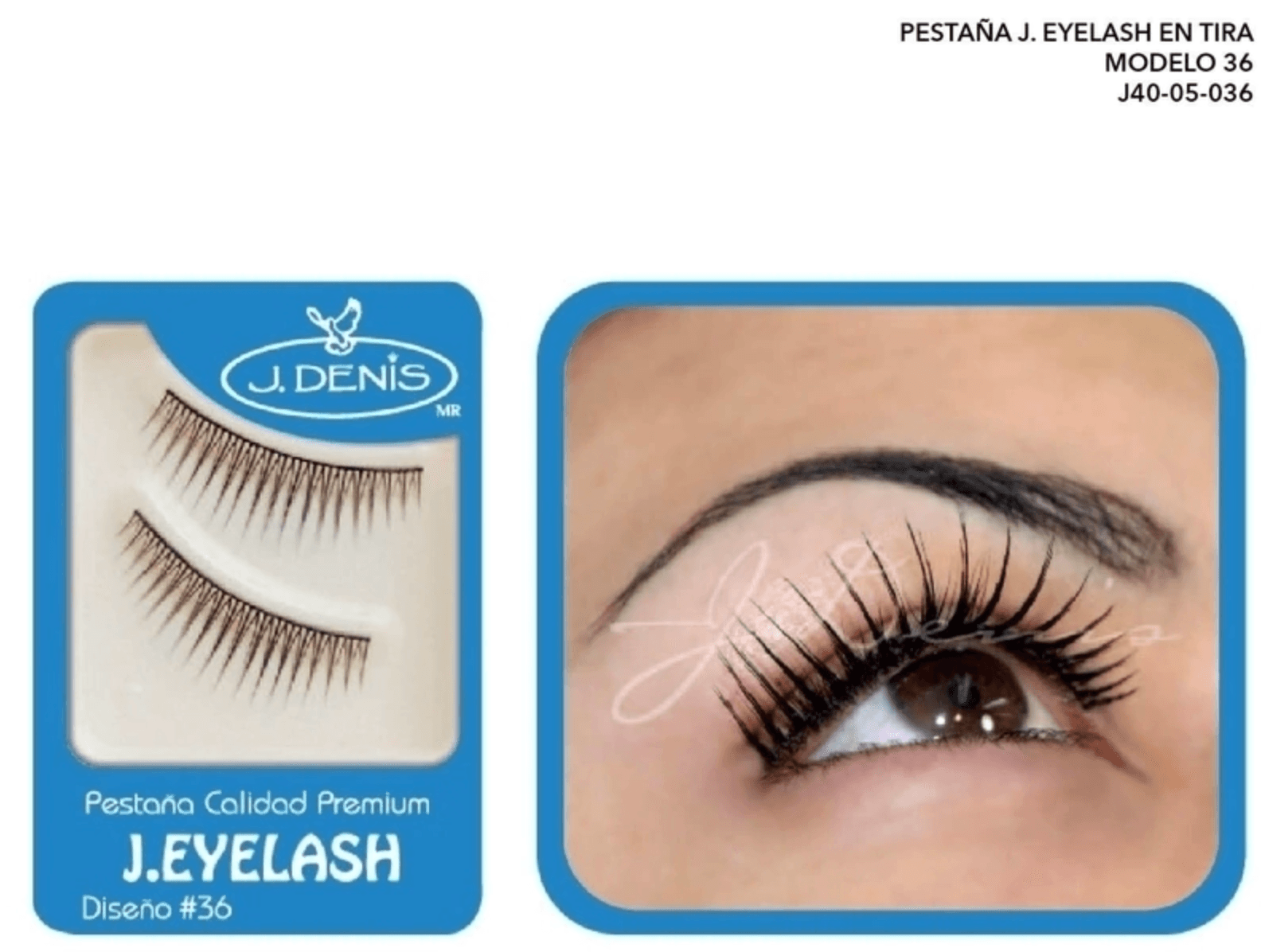 Pestaña Europea de Tira