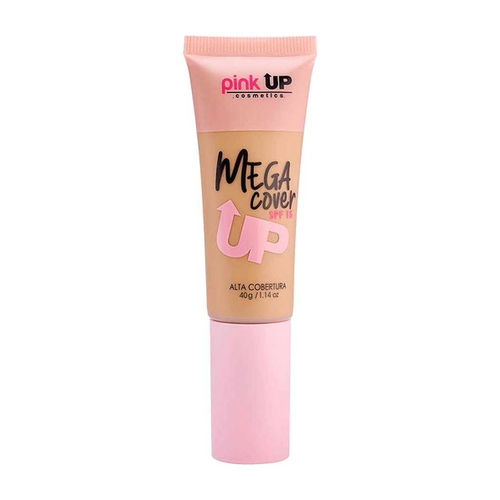 Pink Up Mega Cover Base Alta Cobertura FPS 15 – 500 Tan