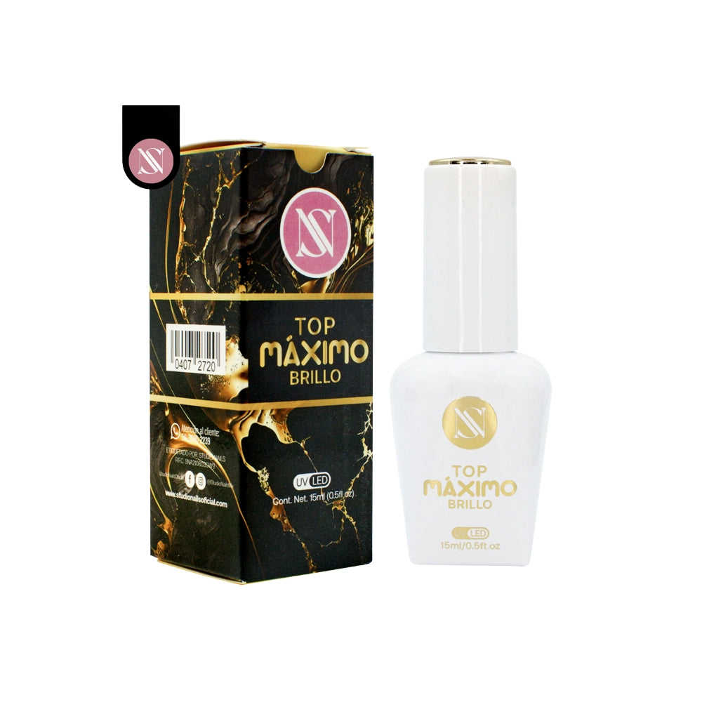 Top Coat Máximo Brillo 15 ml