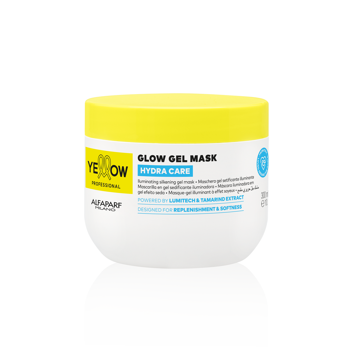 Mascarilla en gel hidratante Yellow Hydra Care Glow Gel Mask 300 ml