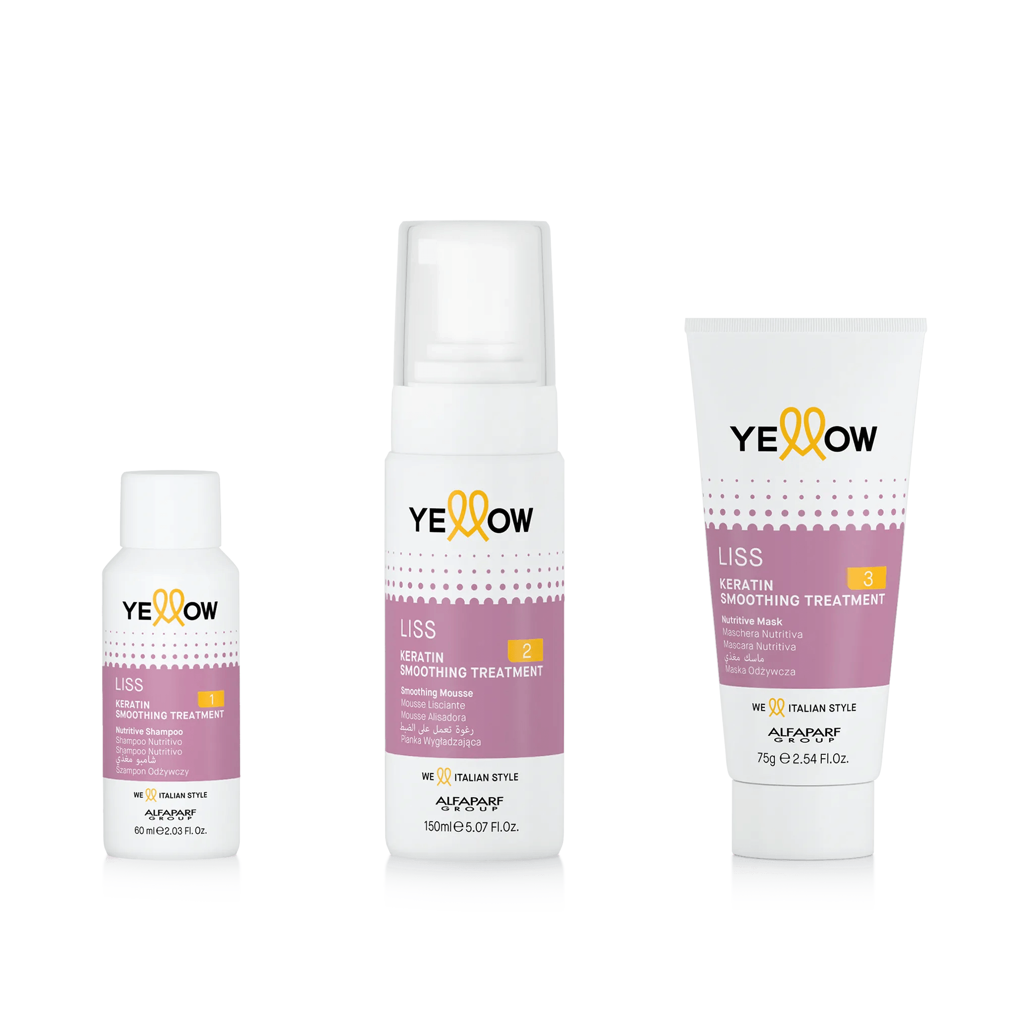 Kit Liss Keratin Smoothing Treatment