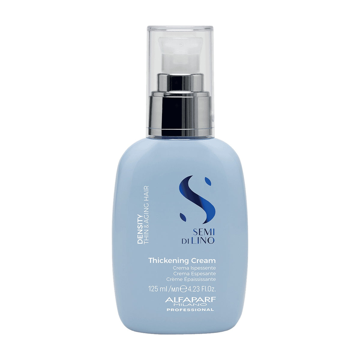 Crema densificadora sin enjuague Alfaparf Semi di Lino Density Thickening Cream 125 ml