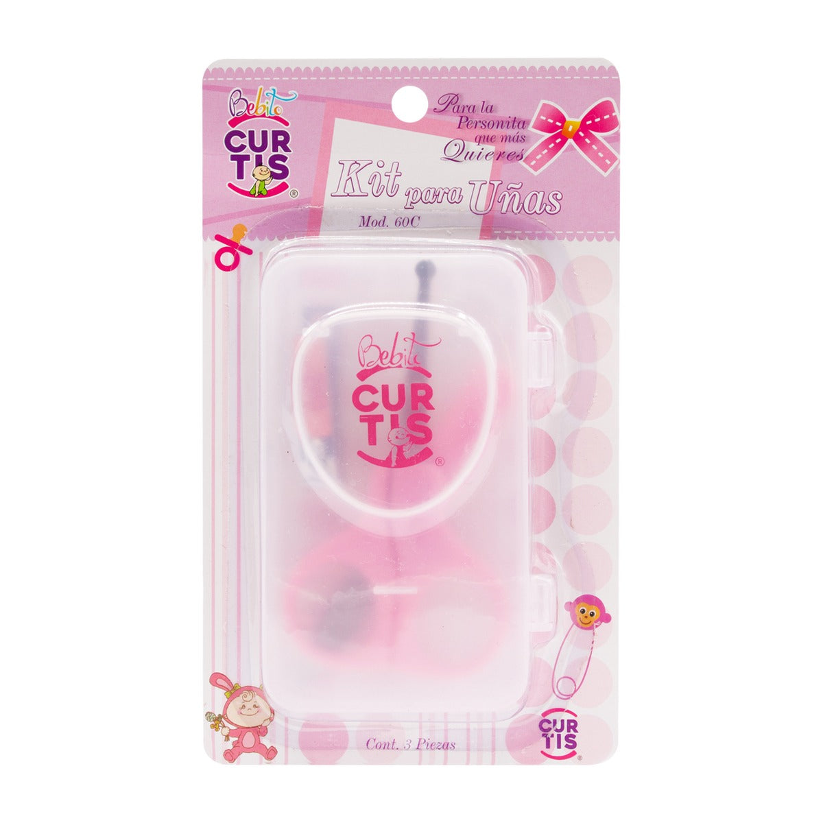 Curtis Kit de Manicura para Bebé con Estuche