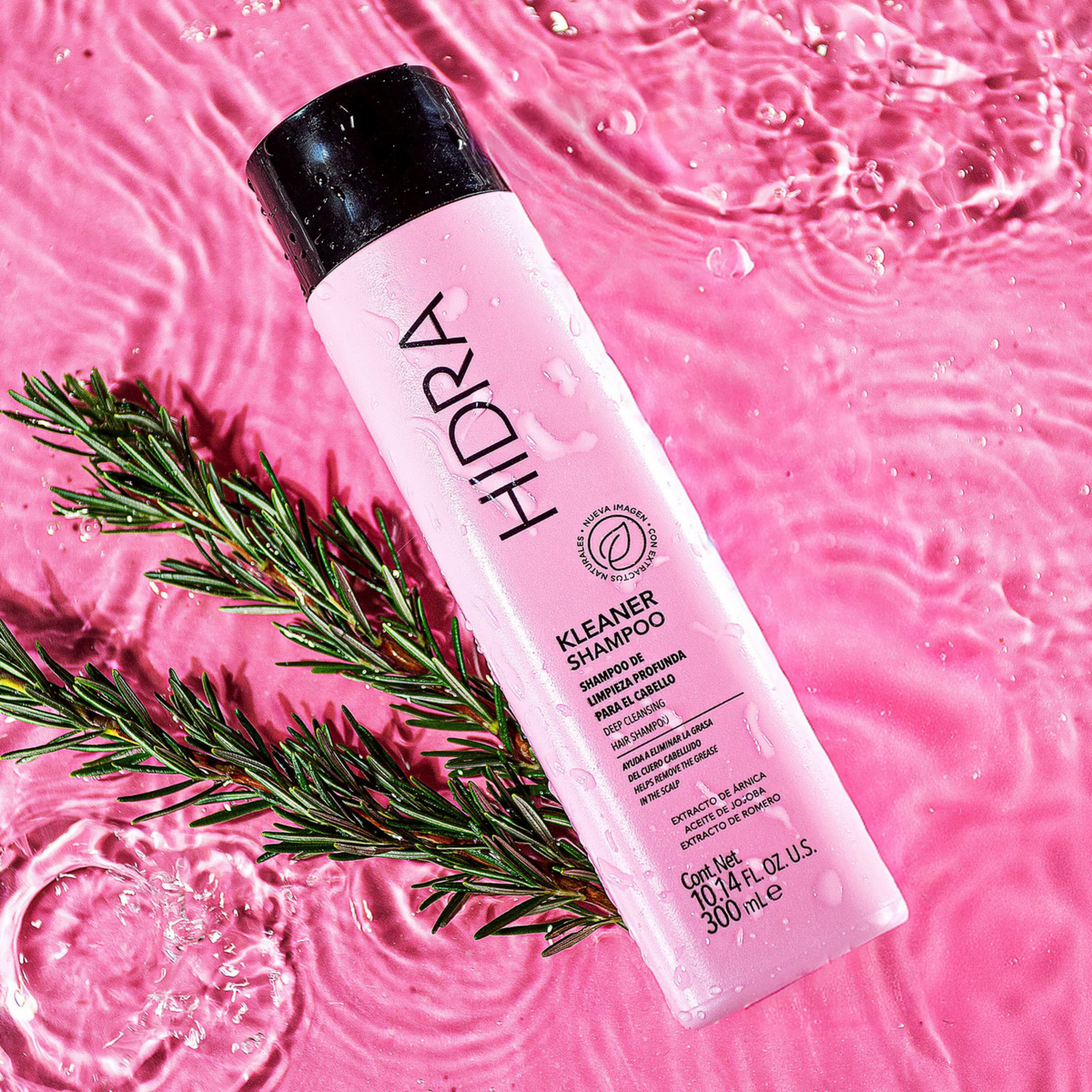 Hidracolor Kleaner Shampoo de Limpieza Profunda 300 ml con textura del producto