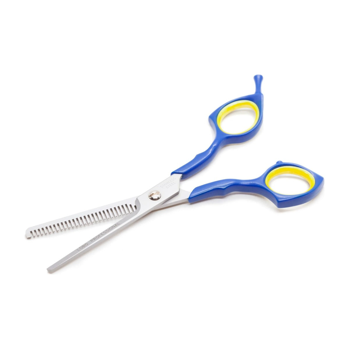 Lobo Plata Tijera de Entresacar Ergonómica 6"