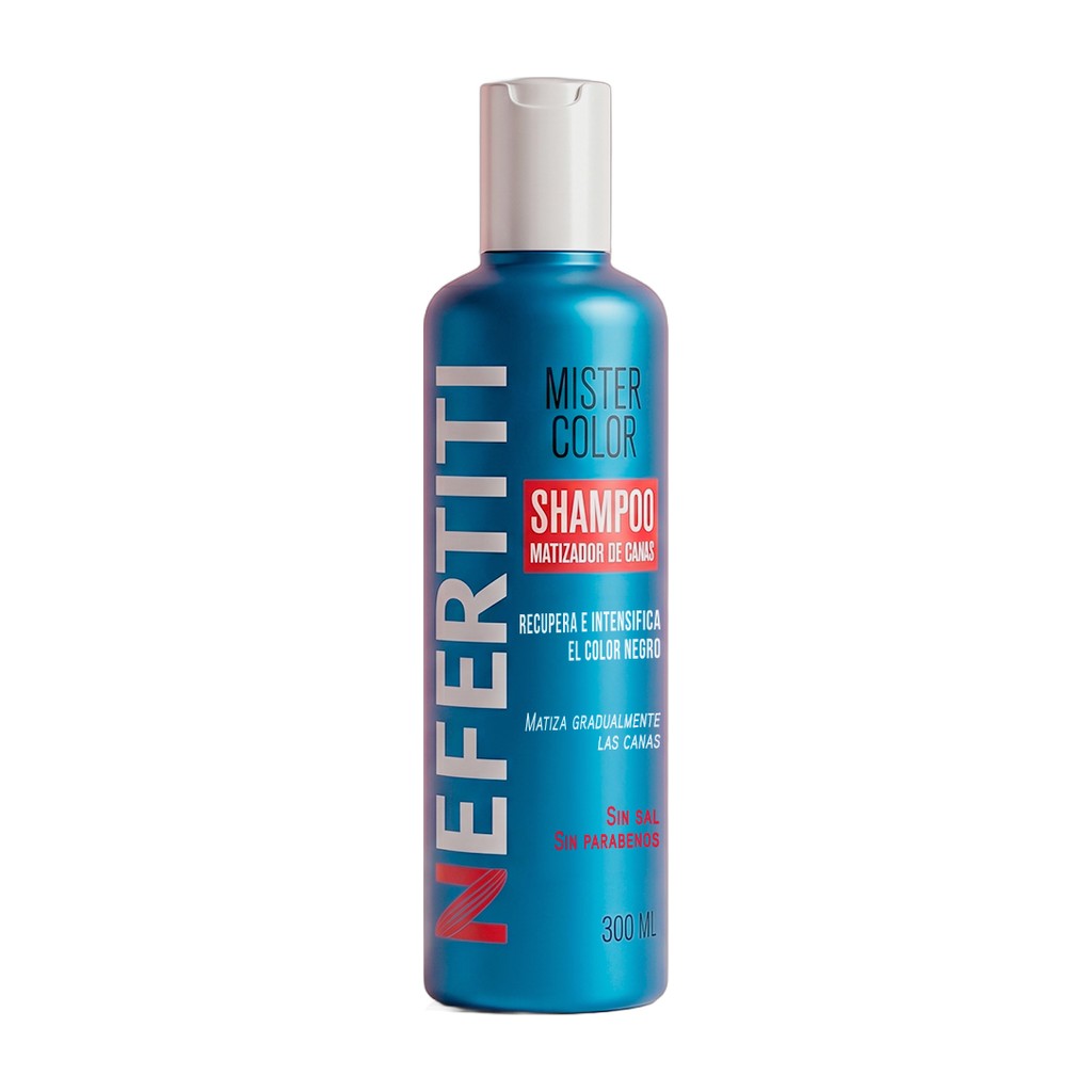 Shampoo matizador de canas Nefertiti Mister Color 300 ml