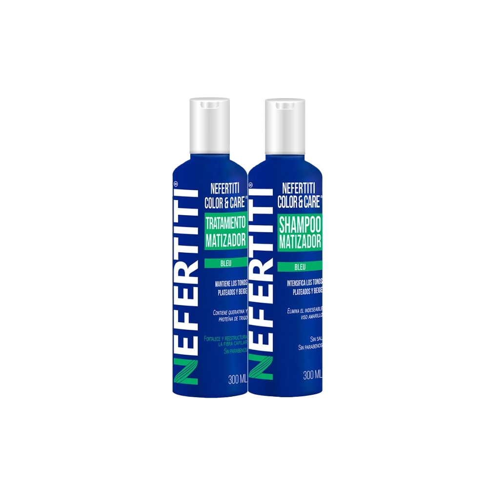 Nefertiti Color & Care Bleu tratamiento matizador 300 ml