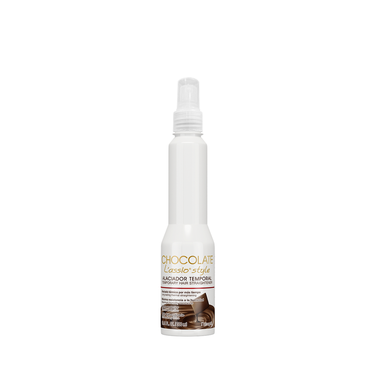 Alaciador temporal termoprotector Nutrapel L’assio Style Chocolate 300 ml