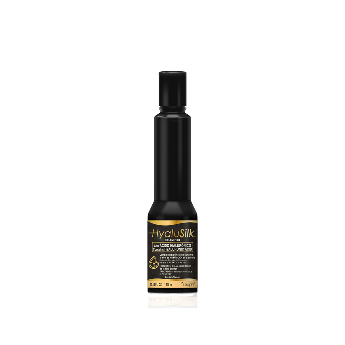 Shampoo hidratante con ácido hialurónico Nutrapel HyaluSilk 300 ml
