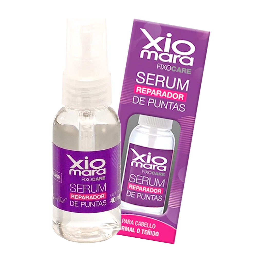 Sérum para puntas Xiomara Fixocare con filtro UV 40 ml