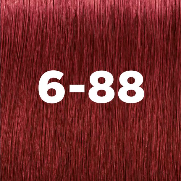 Schwarzkopf Professional IGORA ZERO AMM tono 6-88 Rubio Oscuro Rojo Intenso