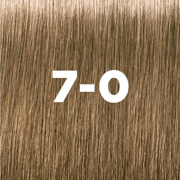 Schwarzkopf Professional IGORA ZERO AMM tono 7-0 Rubio Medio Natural