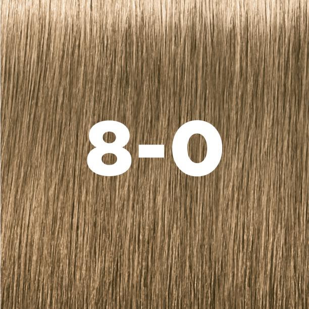 Schwarzkopf Professional IGORA ZERO AMM tono 8-0 Rubio Claro Natural