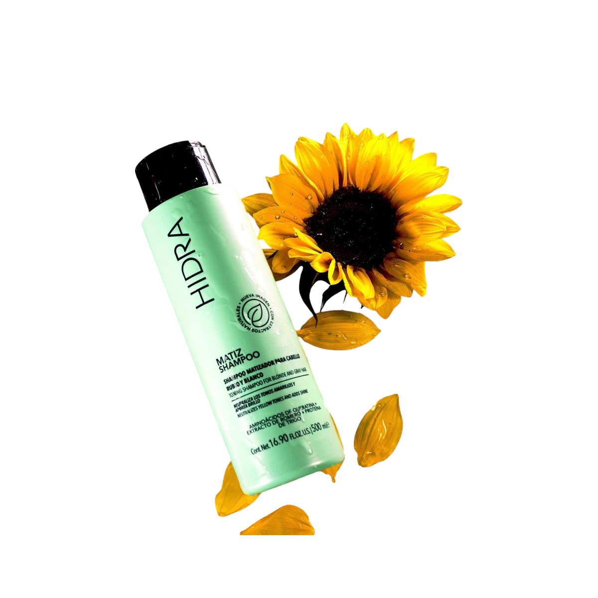 Shampoo matizador para rubios y canas Hidracolor Matiz – 500 ml