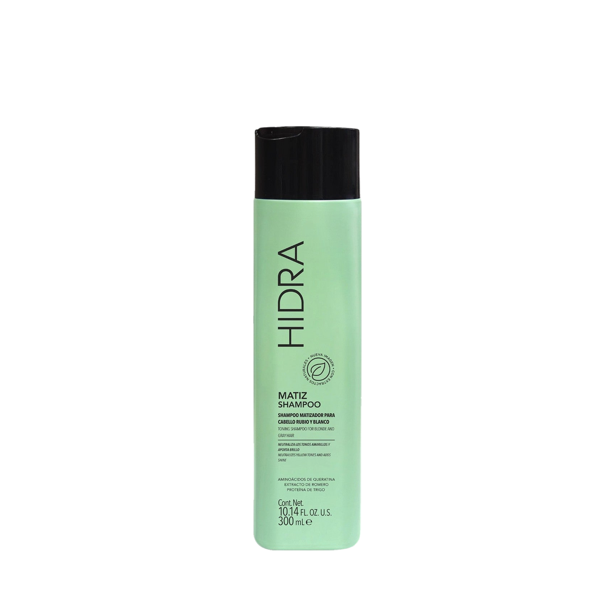 Shampoo matizador para rubios y canas Hidracolor Matiz, vista frontal
