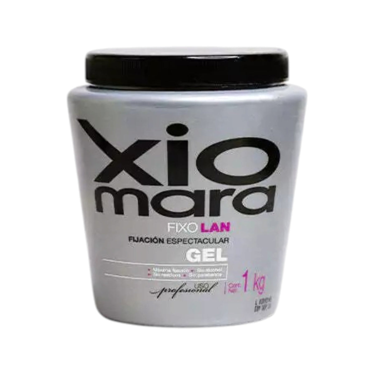Xiomara Gel Fixolan | Fijación y Control Sin Alcohol 1 kg