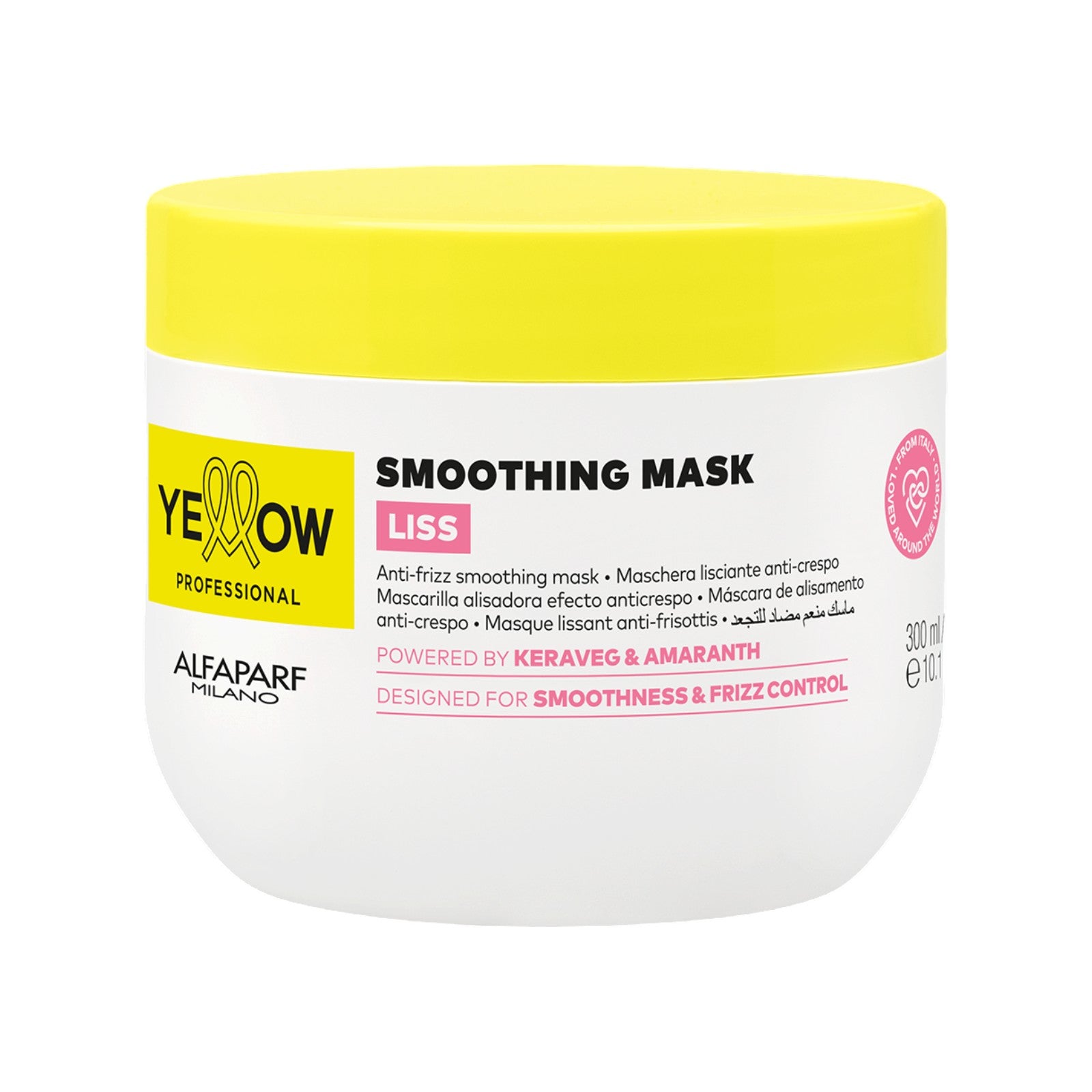 Yellow Liss Smoothing Mask Suavidad y Disciplina Anti-Frizz 300 ml