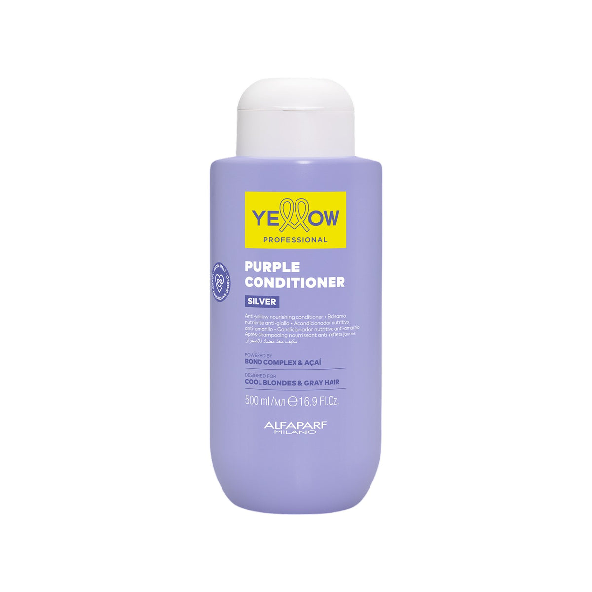 Yellow Silver Purple Conditioner Nutrición Anti-Amarillo 500 ml