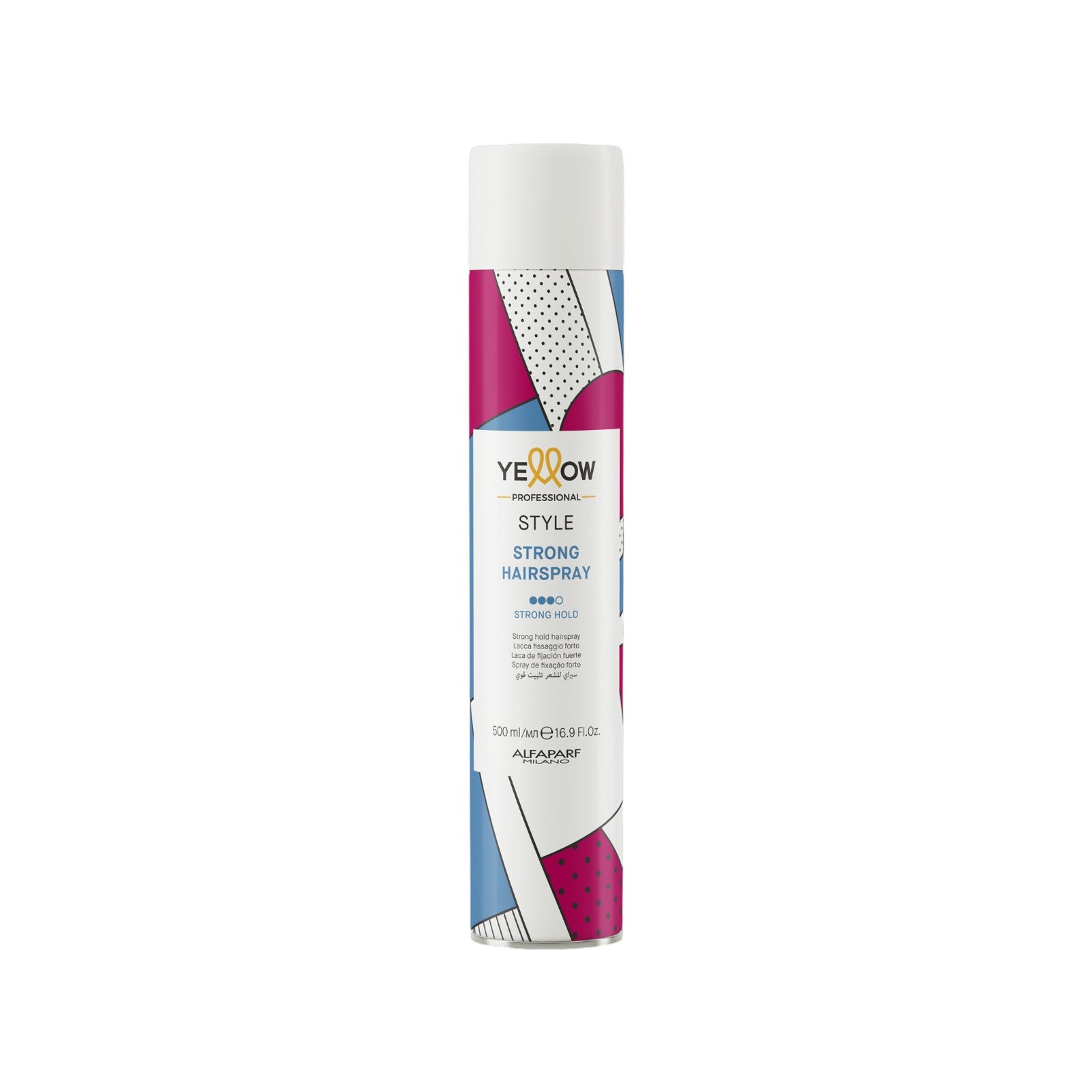 Yellow Style Strong Hairspray Fijación Fuerte 500 ml