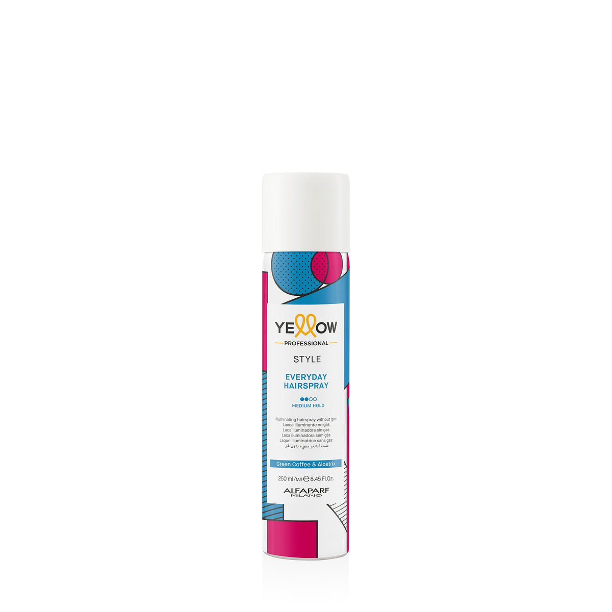 Yellow Style Spray Fijador Flexible Everyday Hairspray 250 ml