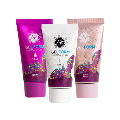 Acrílico en gel form