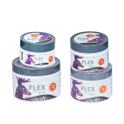 Polvo Acrilico FLEX Blanco