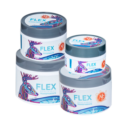 Polvo Acrilico FLEX Transparente