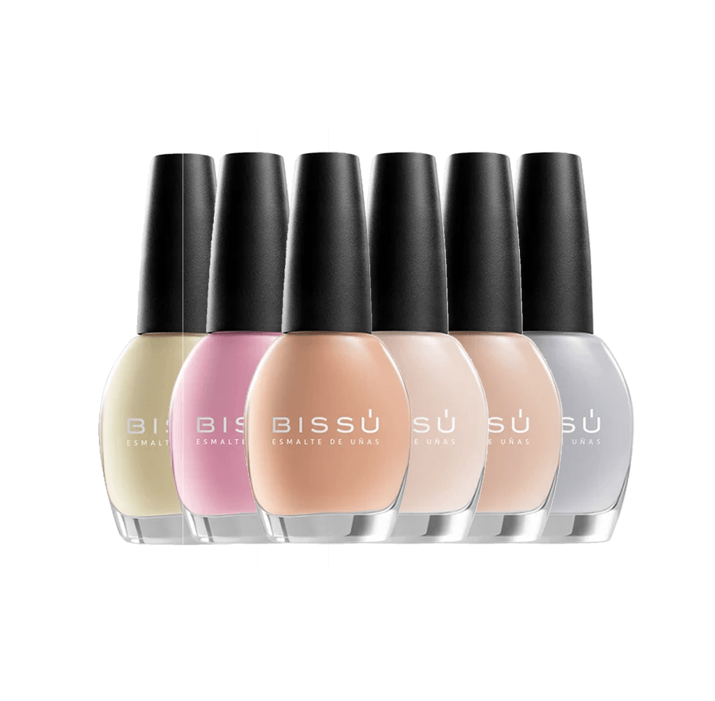 Bissu Esmalte Manicure Francés | Acabado Profesional de Larga Duración