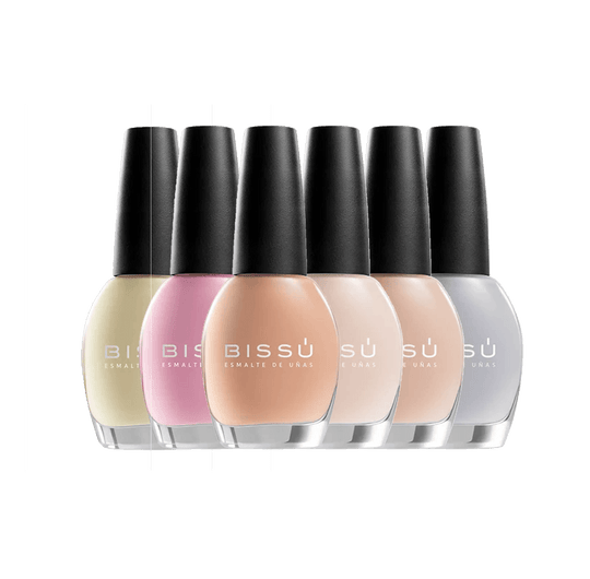 Bissu Esmalte Manicure Francés | Acabado Profesional de Larga Duración