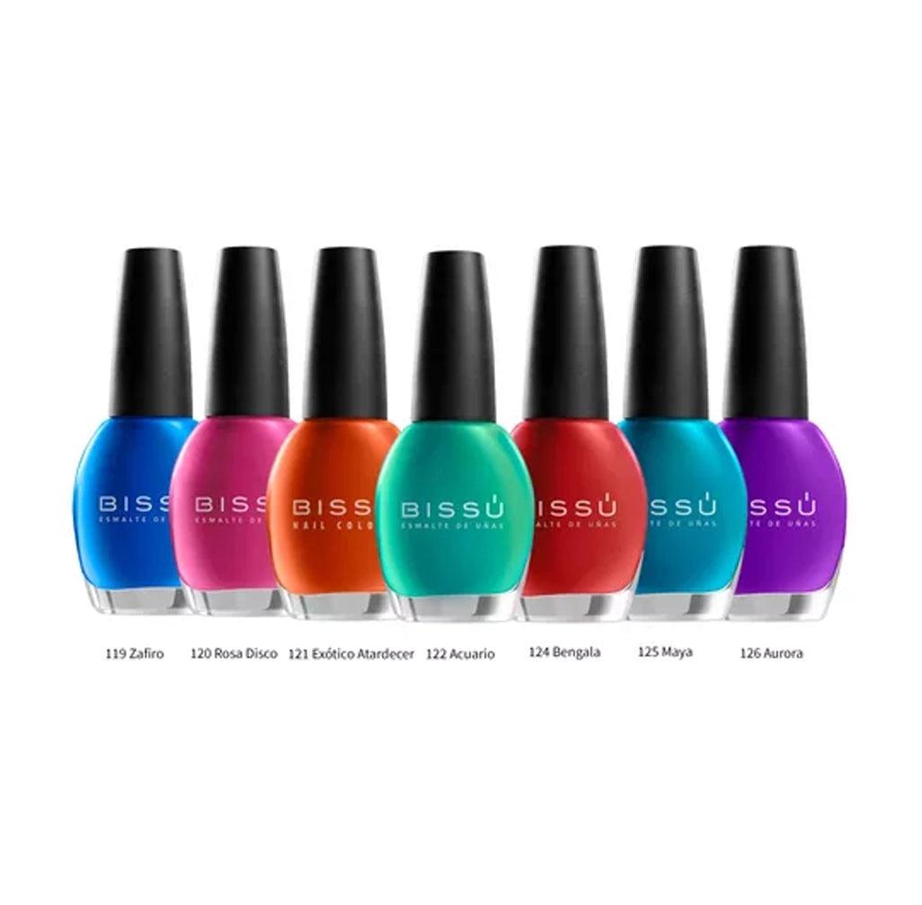 Bissu Esmalte de Uñas Arcoíris | Color Intenso y Secado Rápido
