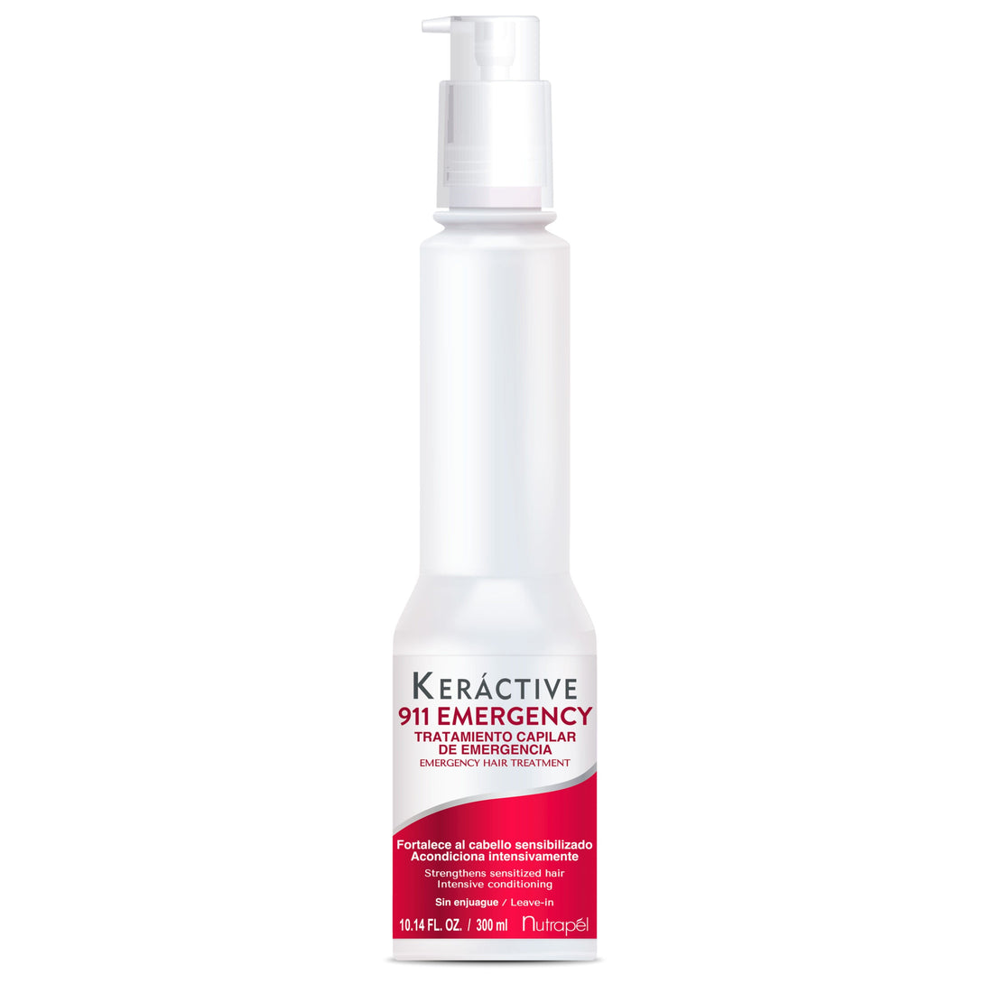 Nutrapel Keráctive 911 Emergency Reparación Estructural para Cabello Dañado 300 ml