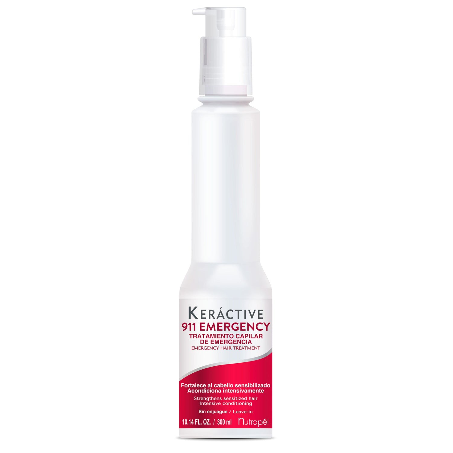 Nutrapel Keráctive 911 Emergency Reparación Estructural para Cabello Dañado 300 ml