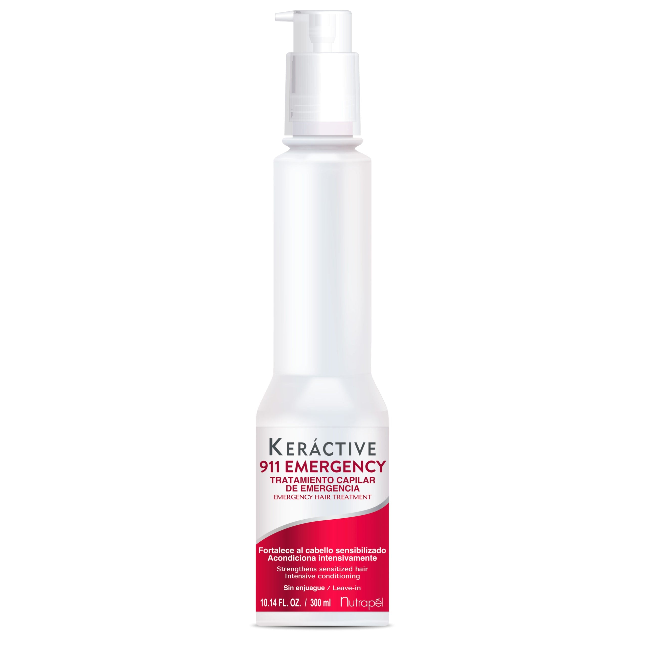 Nutrapel Keráctive 911 Emergency Reparación Estructural para Cabello Dañado 300 ml