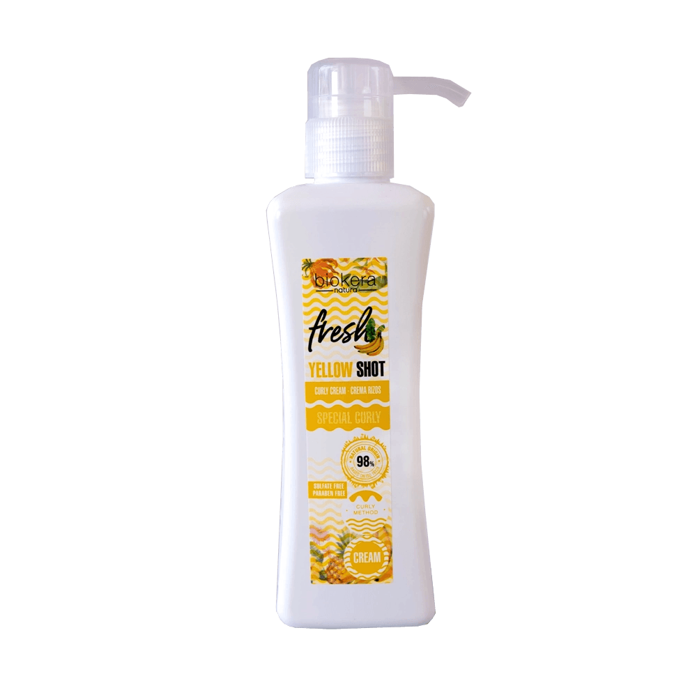 Curly Cream Yellow Shot